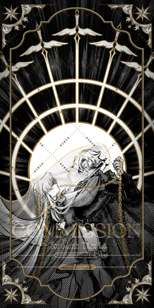 Inking: Headshot sample